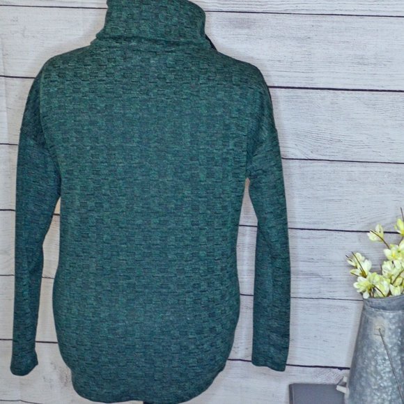 Haptics asymmetrical cowl neck block sweater - Picture 2 of 2